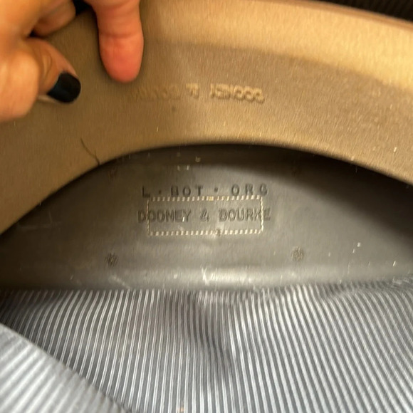 Vintage Dooney and Bourke zip zip satchel black leather Parasole rubber bottom - Picture 12 of 16